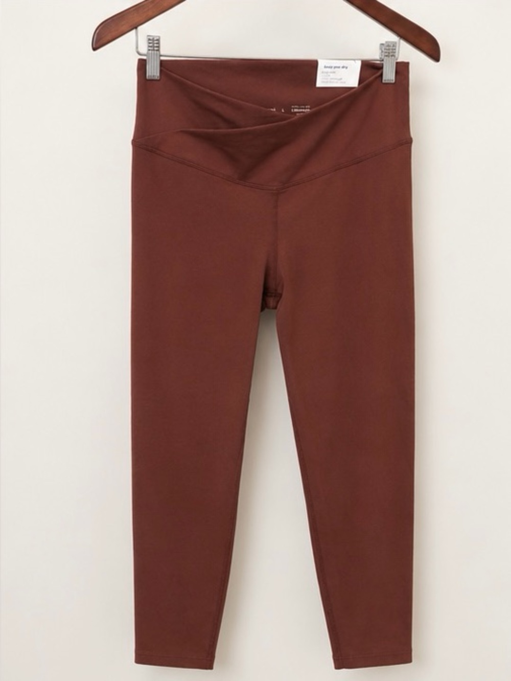 Old Navy PowerChill Extra High-Rise Brown Leggings